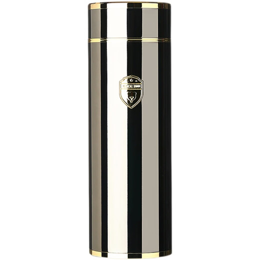 XKJ Deutschland 316 Edelstahl High-End Thermos Cup Männer und Frauen Wasser Cup Brew Tea Cup Gift Cup Business Cup Custom Lacking [Osidian Black] gewöhnlicher Filter 420 ml