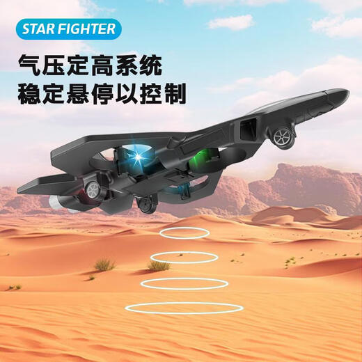 Ferngesteuerte Flugzeugschaum Foam Quadcopter Kämpfer F22 Drohne Kinder Fall-resistenter Schaumgleiter Geburtstag Starry Sky F22 (blau) Standard (einzelne Elektro)