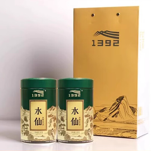 天池1392凤凰单丛七彩水仙茶叶乌岽山特级潮州单枞高山乌龙茶罐装 天池（七彩系列-水仙）一罐