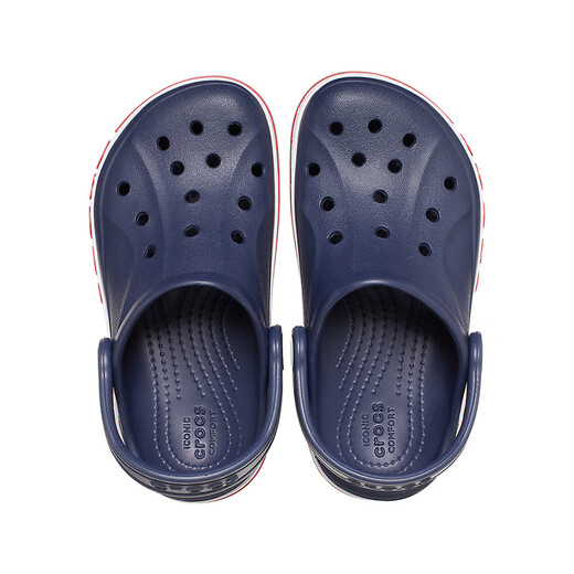 Crocs Bey Kaluoban Children's Cave Shoes Beach Shoes Beach Shops Boys Boot Slippers/207018/207019 Blue oscuro-410 35 (215 mm)