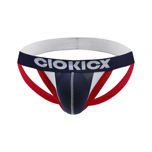 Oloey Gay European und American Sexy Low Taille Herrenunterwäsche Volles Baumwoll-Hüft-Heben von Doppeltangs atmungsaktiv und dominant, golden [Spoke] xl europäische Größe (2,5-2,8 Fuß)