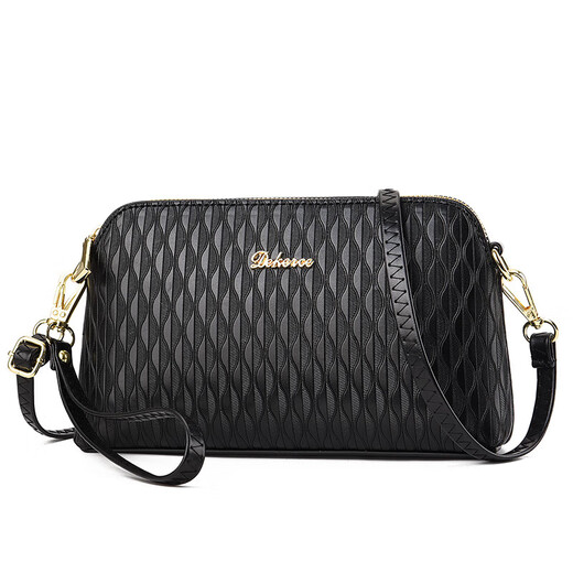 Cool Kangaroo Middle-aged Women's Bag Mom Bag Soft Leather Mini Small Bag Bag Women's 2025 New Korean Style All-Match Single-Shoulder Crossbody Shell Bag Red