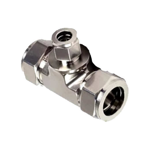 Nishizawa丨316L three-way ferrule joint 3/8- 12- 3/8