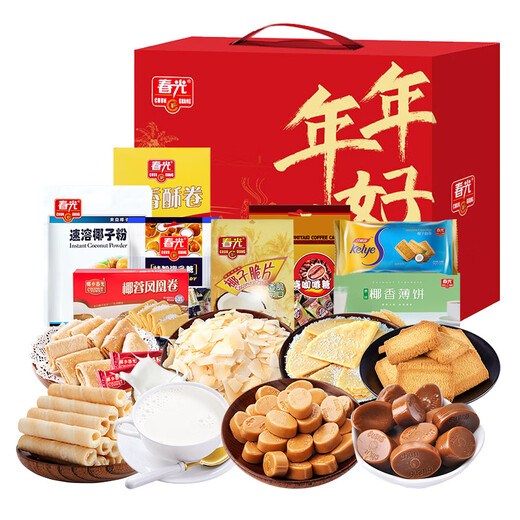 Spring Light Hainan Specialties Кокосовые закуски закуски печень
