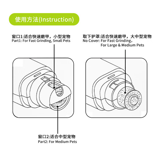 Hip Hop Tails Pet Electric Nail Grinder Nail Clipper Rechargeable Dog Cat Nail Clippers Manicure Led Lighting