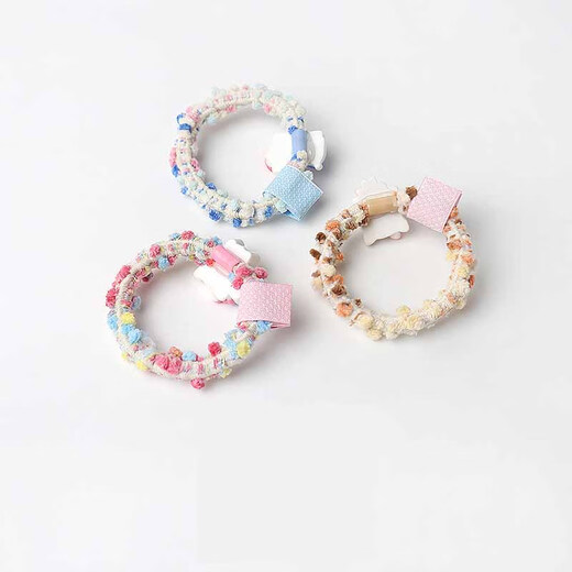 Matsuchuang Mengyu Cute Kt Cat Colored Hair Band Cartoon Versatile Hair Tie Vitality Girl Headband Hair Rope Sweet Rubber Band Hair Accessory Love Balloon Kt Cat Colored Hair Band