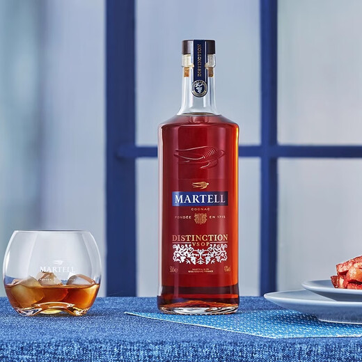 Martells Promi -Dingsheng gegen Cognac Brandy Wine aus Frankreich, offizielle lizenzierte Pernod Liga Dingsheng vsop Cognac Brandy 500ml 1 Flasche