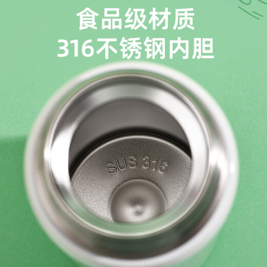 迪士尼保温杯男孩小上学专用水壶316不锈钢女孩吸管直饮双饮保温水杯 大头6296钢铁侠保温杯 520ml