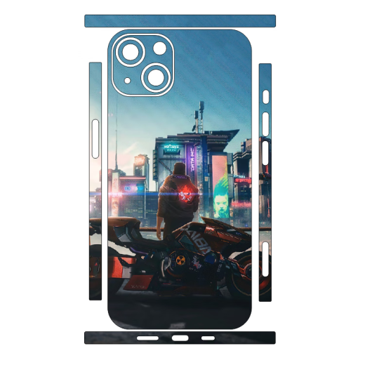CANGMING adecuado para la película de cuerpo de marco iPhone12 Sticulante de cuerpo completo Apple 13Promax Back Film Back Film Cambio de color de dibujos animados personalizados 13792 [Compre uno gratis] (dos paquetes) iPhone13 mini