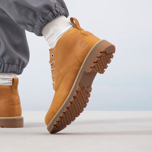 Timberland Timberland men's shoes Martin boots Spring and Autumn Outdoor Hiking Boots Wear-resistant Commuter Business Mid-top Leather Shoes A2AKT231 43