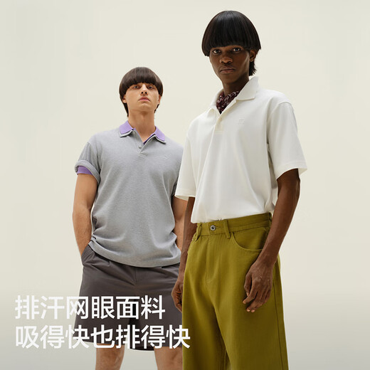 Jiao Nei 302go men's POLO shirt, pure cotton, breathable, non-stuffy, skin-friendly, moisture-absorbent, quick-drying, short-sleeved, men's summer, black XL