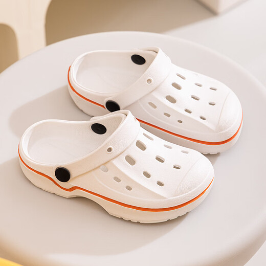 New style children's hole shoes for summer drifting men and women's parent-child garden shoes for indoor and outdoor slippers size 30-45 painted dark blue 34-35
