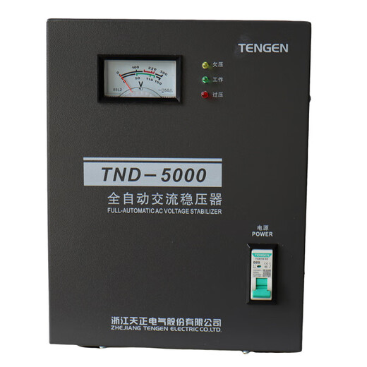 Tianzheng voltage regulator 220v fully automatic single-phase high-power single-phase voltage regulating AC computer TV power supply TND 500W