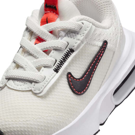 耐克（NIKE）官方男女童AIR MAX INTRLK婴童易穿脱运动鞋夏季DH9410 105山峰白/黑/超级橙/白 26