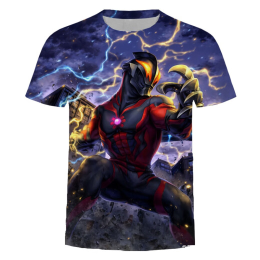 Bamaitu Summer Shaoluohuang Beria Abstract Cute Mimidu spoof thin men's short-sleeved teenager men's and women's T-shirts DX-12099 One-size 110 children 30-45 Jin[Jin equals 0.5 kg]