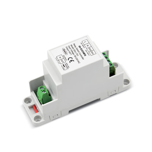 Euches/Leite DALI relay/switch breaker 10A/3.6A/220V single-circuit switch controller Euches DALI-T01 (live wire in and live wire out)