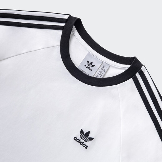阿迪达斯 （adidas）三叶草男装 新款简约百搭运动休闲长袖T恤 IA4877 KE5825 XL