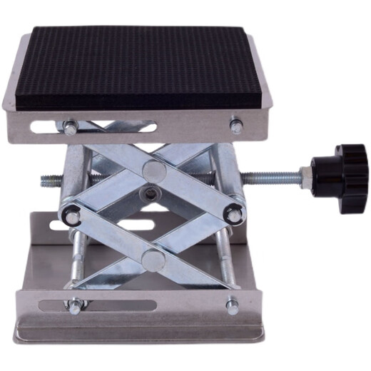 CLCEY kitchen garbage disposer shock-absorbing bracket support frame lifting table kitchen waste machine bracket load-bearing base thickened stainless steel 20*20 adjustable height