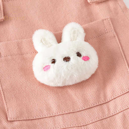 Banxidi Girls' Pants Spring and Autumn 2025 New Style Baby Casual Pants Autumn Clothes Children's Princess Overalls Autumn