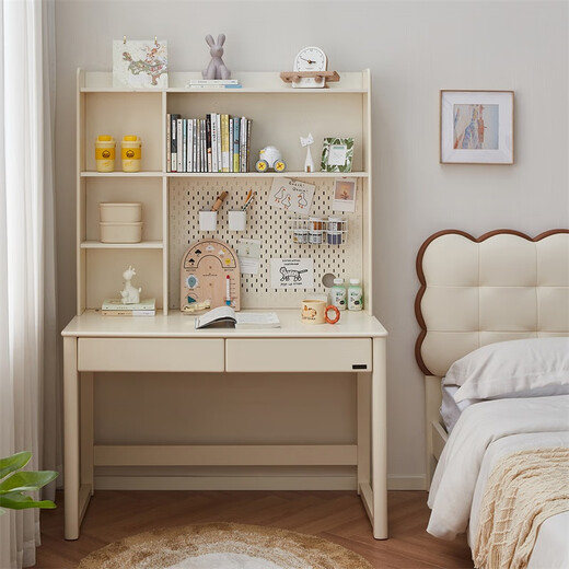 Quanyou Home Modern Simple Storage Desk Rack Small Apartment Storage Cabinet Home Study Office Computer Desk