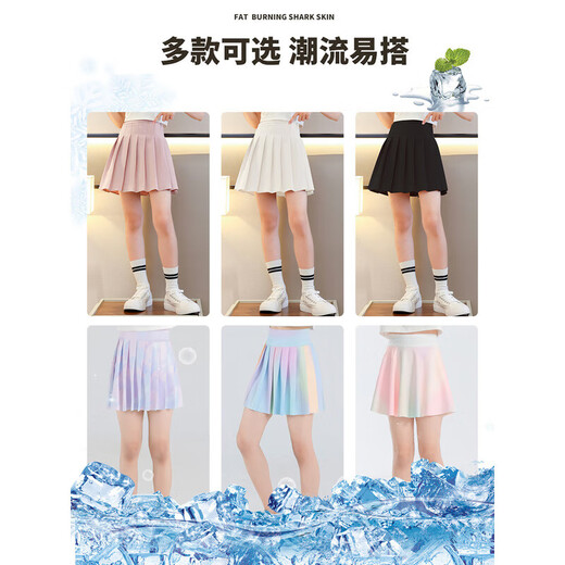 Zhao Qingyu Girls Jk Suit Femenino Estudiante College Falda Niños Falda de verano Pantalones de manga corta Traje de falda de manga corta 6-12 años 9889 Camiseta de manga corta + falda corta de color púrpura 140