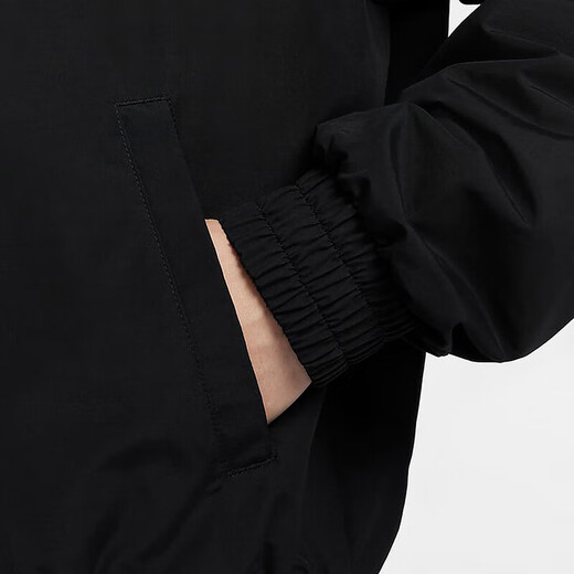 耐克（NIKE）YY胜道体育 2024冬男梭织潮流时尚百搭运动休闲夹克 FZ0657-010 黑色 M