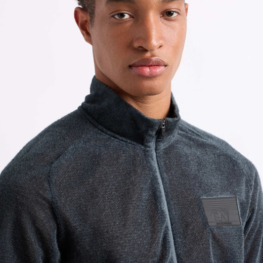 Armani / Armani EA7 Fashion masculine Fashion Casual Simple Cardigan Sweater Veste 7M000084 AF13533 Black UC001 S