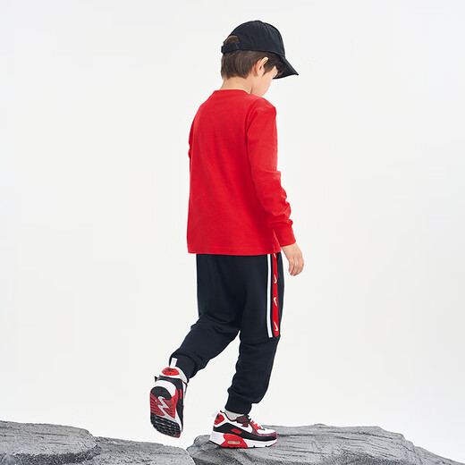 Nike Nike Ropa para niños para niños y niñas Camiseta de manga larga + pantalones Set 2025 Spring Children's Set