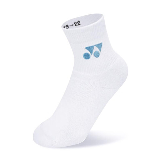 Yonex yonex badminton Socken schweißabsorbierende und atmungsaktive jugendliche professionelle Sportsocken 345024BCR Schwarzes Weißgold 3 Doppelpack