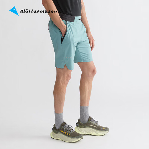 KLATTERMUSEN攀山鼠15563M针奈尔男款短裤-Nal Shorts M's 681/Mineral Blue（矿物蓝） S