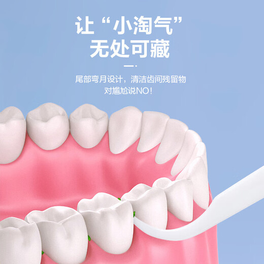 [Schlangenjahr begrenzte Verpackung] Boxed Floss Ultra-dünner Haushaltsblocksstab tragbares Zahnstochkabel [tragbar und hygienisch] 2 Kisten 100 Stück