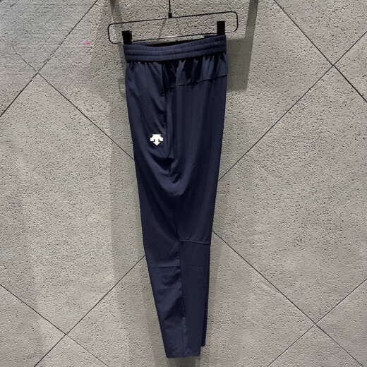 迪桑特（DESCENTE）海外官方【陈伟霆同款】男士健身休闲梭织长裤D3291TPT93C 迪D3292TPT93C-NV藏青色 女款 M 165/66A