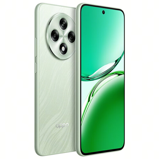 OPPO A3i Plus 12GB+512GB Pine Leaf Green Durable Ares Super Hard Core Anti-fall and Wear-Resistant OLED Ultra-Bright Sunshine Screen Snapdragon 5G Smartphone