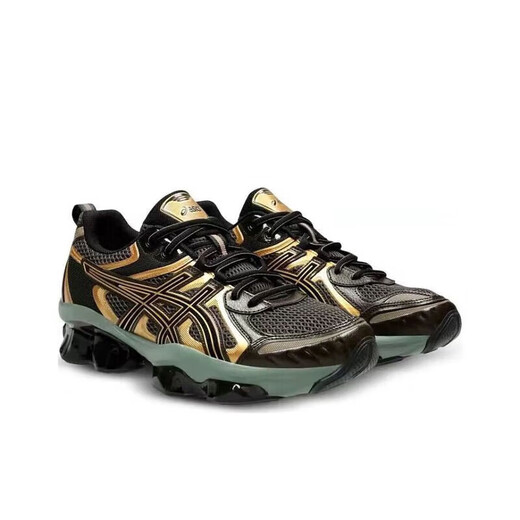 Asics Kiko Kostadinov Marque conjointe Gel-Quantum Couple cinétique rétro Chaussures décontractées Brown / Black-1203A270-253 42.5 Small, veuillez acheter la majeure partie de la taille