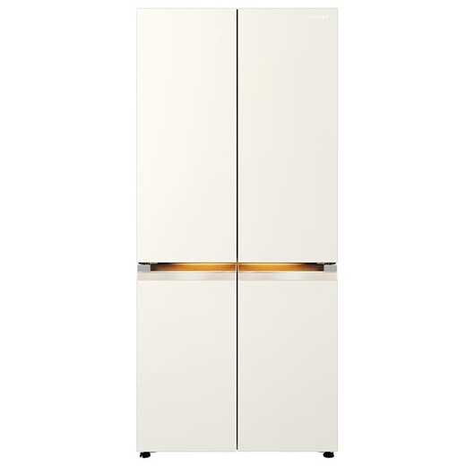 Toshiba (Toshiba) 651-Liter vollständig eingebettetes viertüriger Kühlschrank variabler Frequenz luftgekühltes frostfreies Schnelleis Making GR-RF687WI-PG1B6