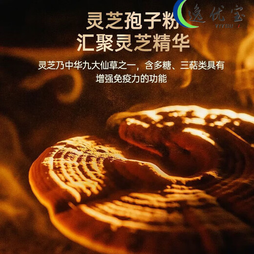 北京同仁堂破壁灵芝孢子粉礼盒装官方中老年过年送礼精选 1盒装共90袋