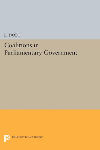 【预订】Coalitions in Parliamentary Government9780691617152 英文原版