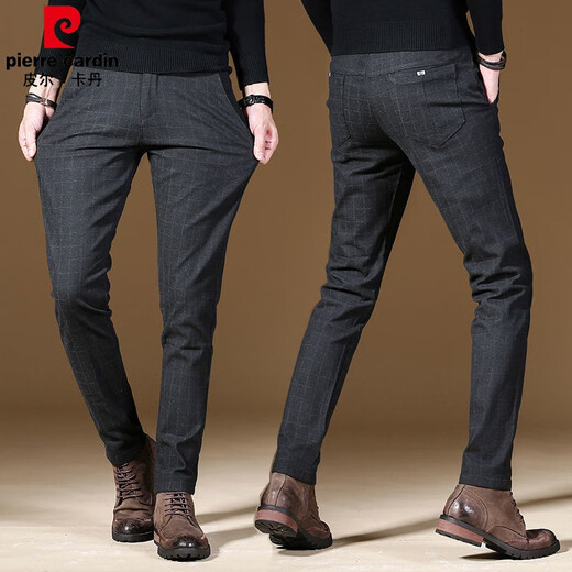 Pierre Cardin Frühlings- und Herbst -Freizeithosen für Männer gerade loses Geschäft Dünne Hosen für Männer schlank und vielseitiger Sommerkoreaner Stil Trend 688 Blau [Single Strip] 36 (Referenz 160jin [Jin gleich 0,5 kg])