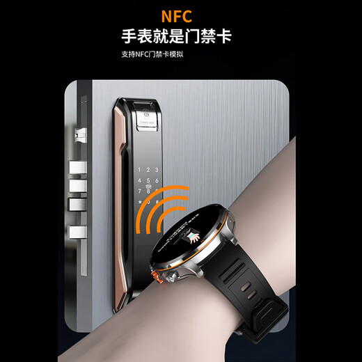 
Hobsest [Dual System] 5G Smart Phone Watch Bluetooth Can Plug the Internet QQ WeChat Video Call Adult Teenagers Junior High School Students Blood Pressure Heart Rate Sports Watch Men Black and Black Steel + Dual System + APP Any Download + NFC + Hand Raise the Screen