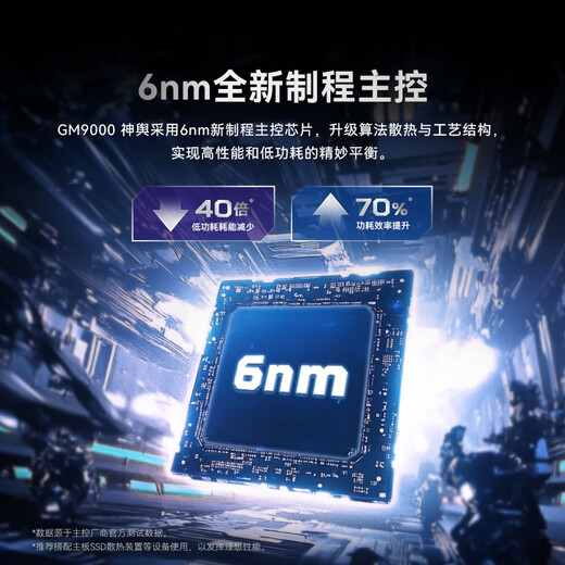 宏碁掠夺者（PREDATOR）4TB SSD固态硬盘 M.2接口(NVMe协议) GM9000神舆系列 NVMe PCIe 5.0读速14000MB/s AI电脑存储配件