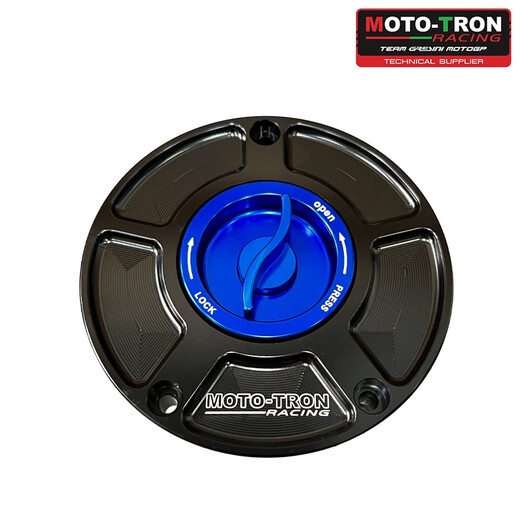 Moto Tron Modified Spring Breeze 675SR/NK erhöhtes Pedal/Arbeitssparungskupplung/Boden/oberes Samsung/Trenngriff/Brems-/Bogenschutz Kraftstofftankabdeckung Schwarz und Blau