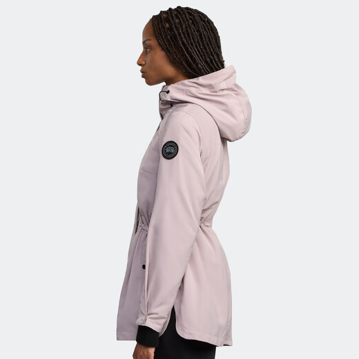 Canada Goose Minden Women's Black Label Jacket Big Goose Outdoor Windbreaker Jacket 2423LB 856 Soft Pink S