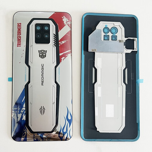 I适用于 红魔7S Pro NX709S NX679J 后盖玻璃 手机电池盖 外壳后壳 7SPro后盖氘锋透明暗影带镜片  外壳
