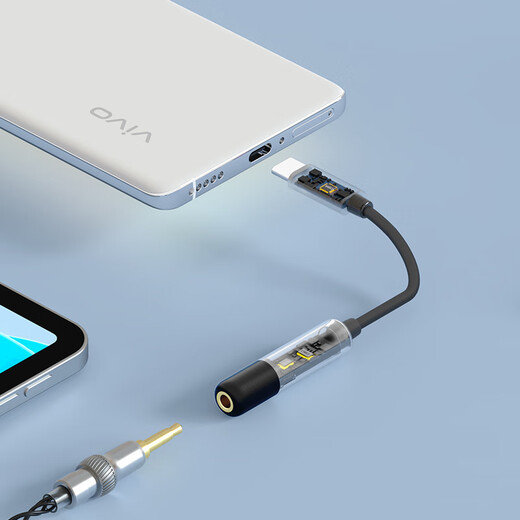 SHANLING UA Mini portable decoder amp cable type-c to 3.5mm adapter HIFI high-fidelity interface mobile phone and computer orange silver broadcast control version free cp100+m number when ordering