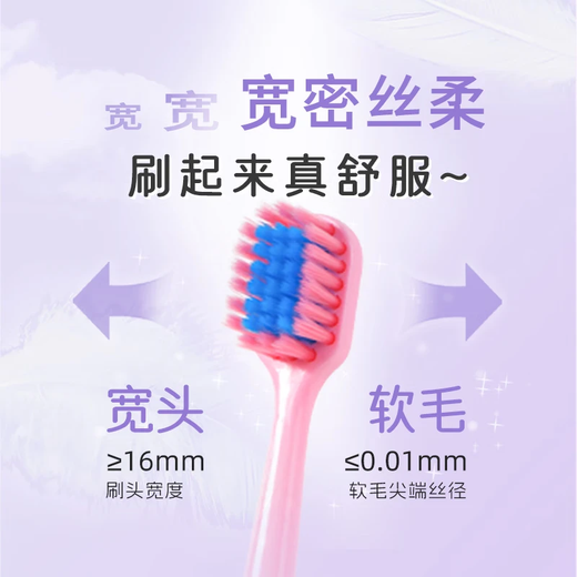 Morning Clean Soft Soft à la brosse à dents Nettoyage pour les adultes, les hommes et les femmes, la brosse à dents de protection ultra-fin et la brosse à dents de la tête à tête large brosse à dents 1 CJ0103 / 1 * 1