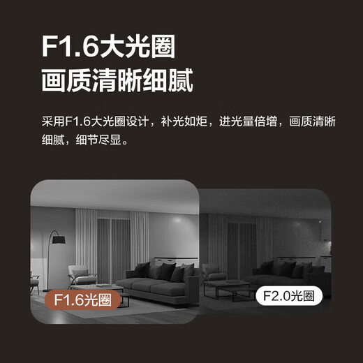 Fluoritkamera Xiaodou Dual Camera Überwachung Home Wireless Indoor 360-Grad-Dialog Mobile Remote Dual-Kamera 5 Millionen + 5 Millionen (Sprachanruf + Ein-Klick-Anruf) Kamera (Beratung und höflich) Weiß