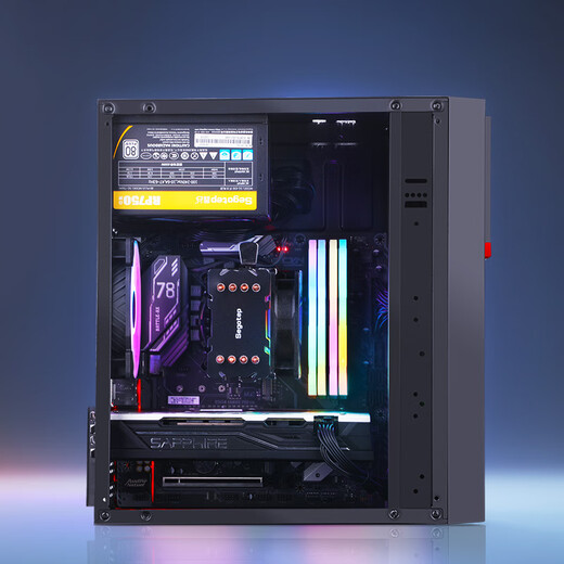 Colorful i5 1030 independent graphics desktop computer host game design office home DIY assembly computer configuration three i3 10105丨core display 500G solid state丨16G memory