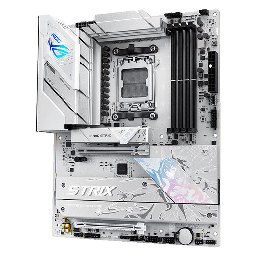 ROG STRIX B850-A GAMING WIFI S Republic of Gamers Fubuki Gaming-Motherboard unterstützt CPU9800X3D/9950X (AMD B850/Sockel AM5) Reinweiß Fubuki B850-A WIFI S