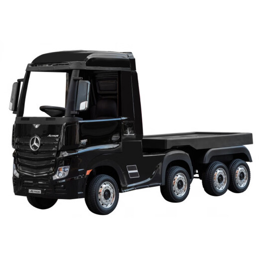 Mercedes-Benz truck front children's electric car four-wheel remote control car baby truck child toy car can sit two people charging four-wheel drive red Mercedes-Benz front