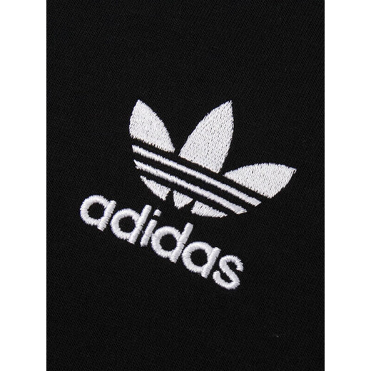 Adidas (adidas) Clover Männer Top 2025 Sommer Neue Mode dreistreifen schwarz-weiß runde Nacken lässig Langarm T-Shirt Ia4877 Black S